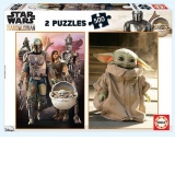 Puzzle 2x500 piese The Mandalorian