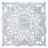 Decoratiune de perete White Star, 40x3x40