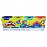 Play Doh Set 4 Rezerve Colorate Wild