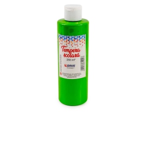 Tempera scolara 250 ml, verde deschis