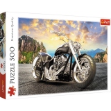 Puzzle Trefl 500 Motocicleta Neagra