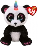 Plus Ty 15cm Boos Paris Ursuletul Panda Unicorn