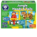 Joc educativ Jungla JUNGLE HEADS & TAILS