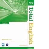 New Total English Starter Workbook with Key and Audio CD Pack