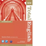 New Total English Intermediate Teacher's Book and Teacher's Resource CD Pack