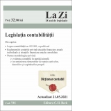 Legislatia contabilitatii. Cod 735. Actualizat la 21.05.2021