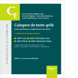 Culegere de teste-grila pentru admiterea in magistratura si avocatura. Editia a 2-a