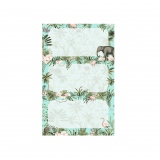 Etichete scolare, set 3x3 coli, motiv Tropical