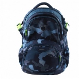 Rucsac Cosmo, motiv Camouflage Blue