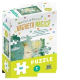 Puzzle Micul catel de usturoi si bagheta magica