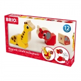 Brio - Girafa Si Elefant Magnetici