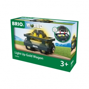 Brio - Vagon Luminos Cu Aur