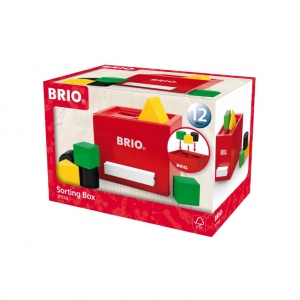 Brio - Cutie De Sortat Forme Rosie