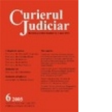 Curierul Judiciar, nr. 6/2005