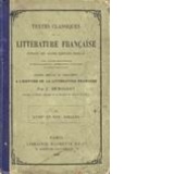 Textes classiques de la litterature francaise extraits des grands ecrivains francais(XVIII et XIX siecles)