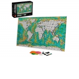 LEGO Art - Harta lumii 31203, 11695 piese