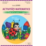 Activitati matematice. Caiet de lucru pentru 3-4 ani (Buburuza isteata). Domeniul: Stiinte