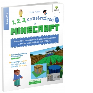 Vezi detalii pentru 1, 2, 3, construiesc cu Minecraft - Clasa a VI-a. Foloseste-ti cunostintele de matematica pentru a realiza constructii in Minecraft!