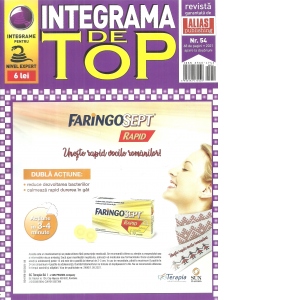 Integrama de top. Nr. 54/2021