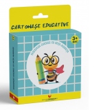 Descopera culorile cu Nuta Albinuta (12 cartonase educative)