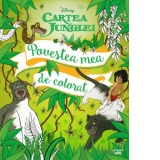 Disney. Cartea Junglei. Povestea mea de colorat