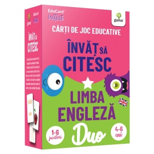 Invat sa citesc - Limba engleza. Carti de joc educative