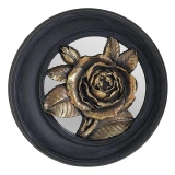 Decoratiune perete Golden Rose, D25X5