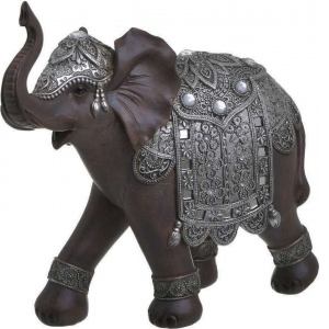 Decoratiune Brown Elephant, 25X10X24