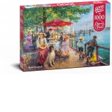 Puzzle 1000 piese Berlin-Havelcafe