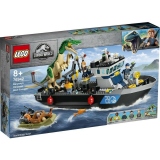 LEGO Jurassic World - Evadarea cu barca a dinozaurului Baryonyx 76942, 308 piese