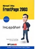 MICROSOFT OFFICE FRONTPAGE 2003 PENTRU INCEPATORI