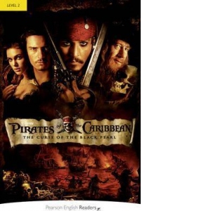 Pirates of the Caribbean: The Curse of the Black Pearl Book with MP3 audio CD. Level 2