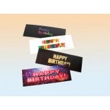 Semn pentru carte cu o imagine 3D, cu mesajul Happy Birthday! Diverse modele