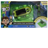 Skateboard cu figurina Ben 10