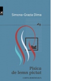 Pisica de lemn pictat