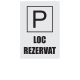 Indicator Parcare, Loc Rezervat