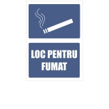 Indicator Loc pentru fumat