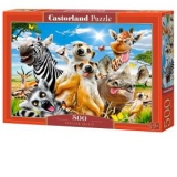 Puzzle 500 piese African Selfie Castorland