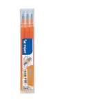 Rezerva roller Pilot Frixion Ball, 0.7 mm, 3 bucati/set, Apricot