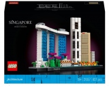 LEGO Architecture - Singapore 21057, 827 piese