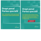 Pachet Drept penal. Partea speciala: 1. Infractiuni contra persoanei si infractiuni contra patrimoniului; 2. Infractiuni contra autoritatii, infractiuni contra infaptuirii justitiei, infractiuni de coruptie si de serviciu