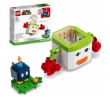 LEGO Super Mario - Set de extindere - Masina de clovni a lui Bowser Jr. 71396, 84 piese