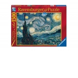 Puzzle Ravensburger - Vincent Van Gogh: Starry Night, 1500 piese (16207)