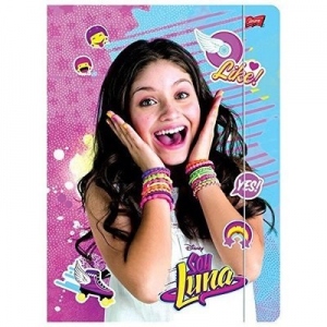 Dosar A4 Soy Luna, cu elastic