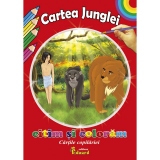 Citim si coloram - Cartea Junglei