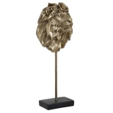 Bust decorativ Lion Head, Charisma, Rasina, 15x13x43