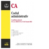 Codul administrativ. Cu modificarea adusa prin O.U.G. nr. 1/2022 (M. Of. nr. 41 din 13 ianuarie 2022)