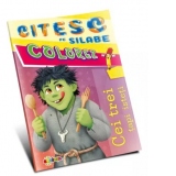 Citesc pe silabe. Colorez. Cei trei tapi isteti. Volumul II