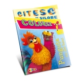 Citesc pe silabe. Colorez. Punguta cu doi bani. Volumul VI