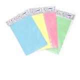 Hartie color 10 coli pastel, bleu